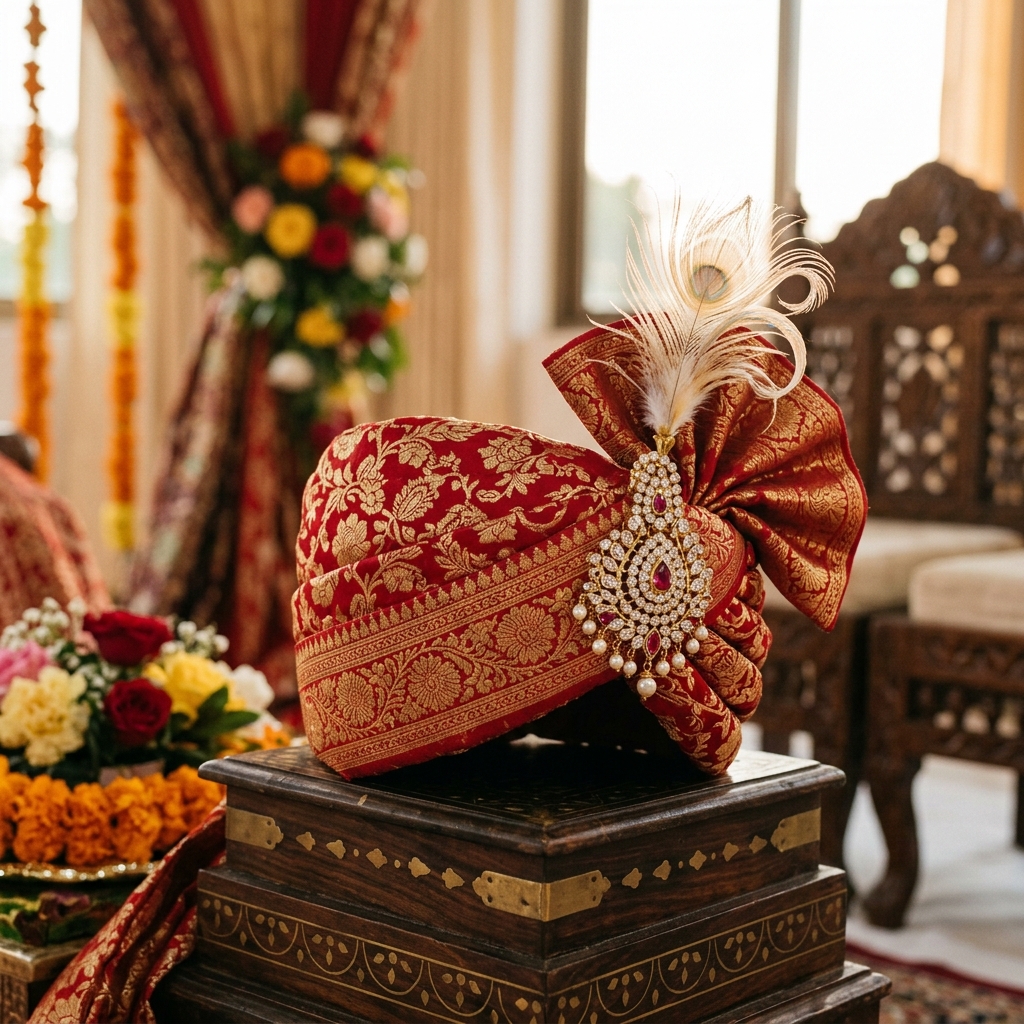 Groom Pagdi - Wedding Item