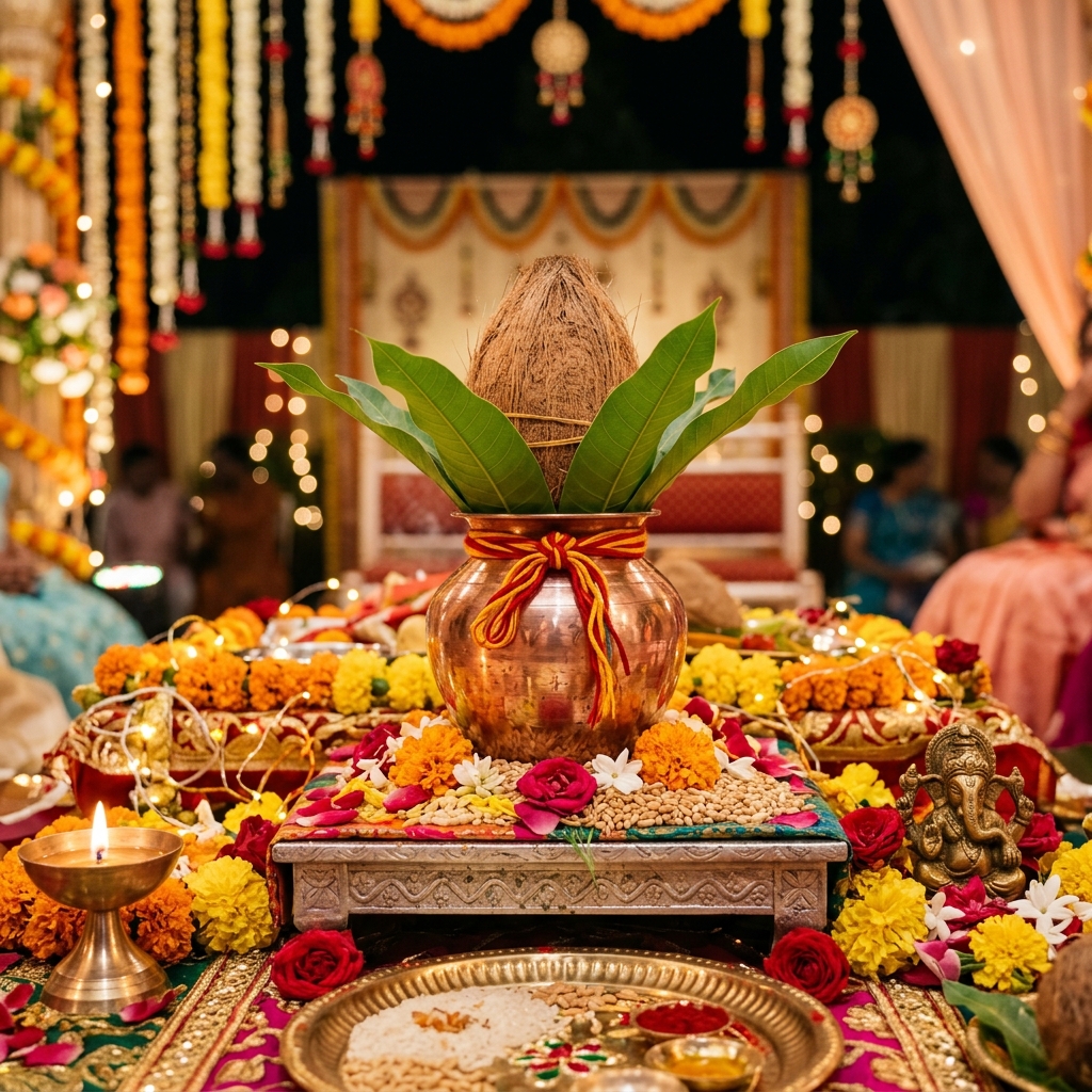 Shaadi Shubh Kalash - Wedding Item