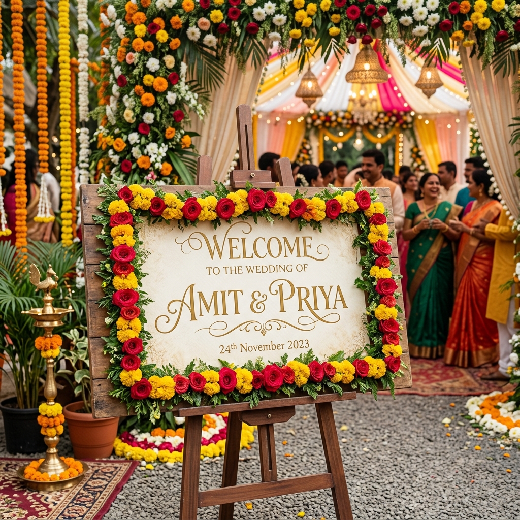 Wedding Welcome Banner - Wedding Item